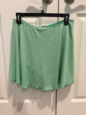 wild fable Green Textured Circle Skirt with Shorts Size M
